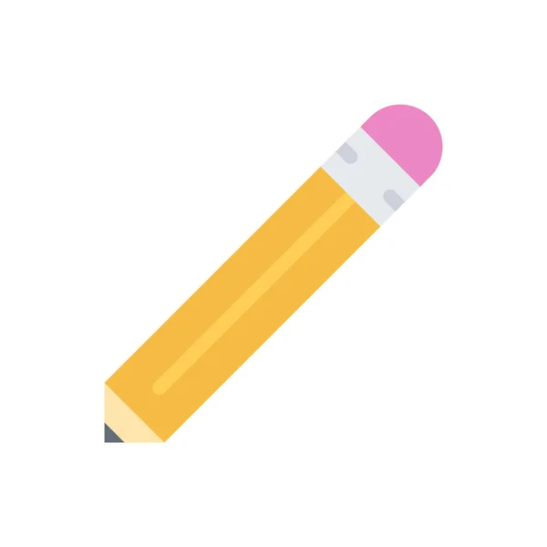 Bleistift Einfaches Symbol Vektorillustration — Stockvektor