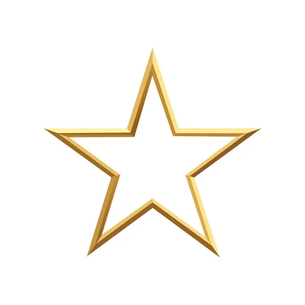 Abstract Star Icon Vector Illustration — ストックベクタ