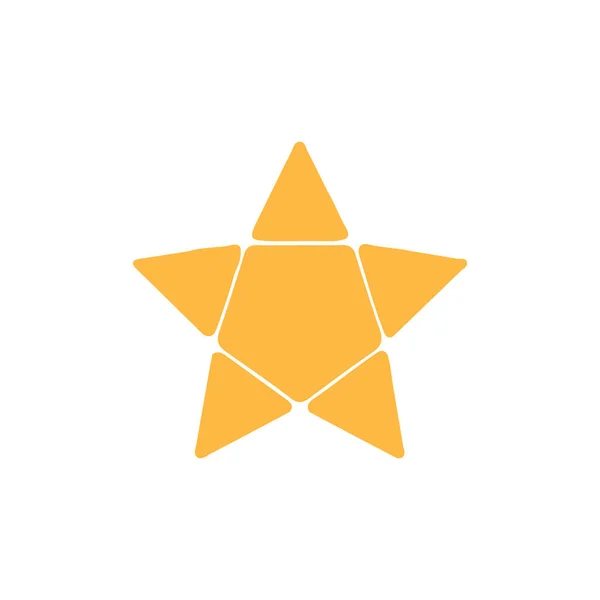 Abstract Star Icon Vector Illustration — 图库矢量图片