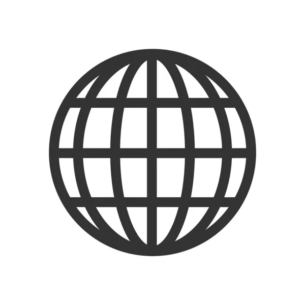World Icon Concept Vector Illustration Background — Vetor de Stock