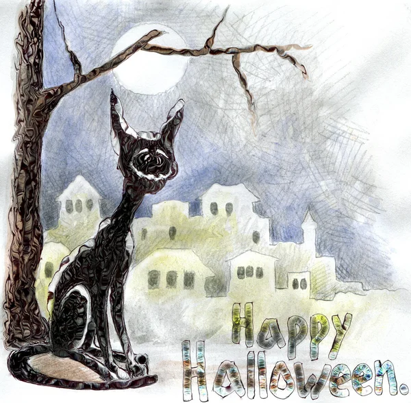 Happy Halloween. — Stock Photo, Image