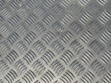 Çelik checkerplate sac, sac doku arka plan.