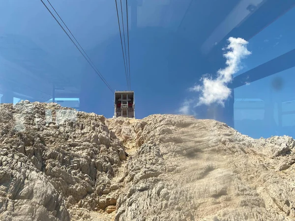 Blick Auf Die Bergstation Der Seilbahn Batumi Georgien — Stockfoto