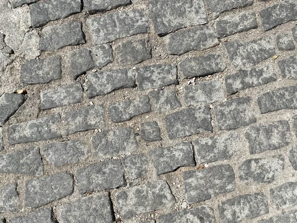 Покрытие Старых Прямоугольных Каменных Плит Тротуарных Плит — стоковое фото