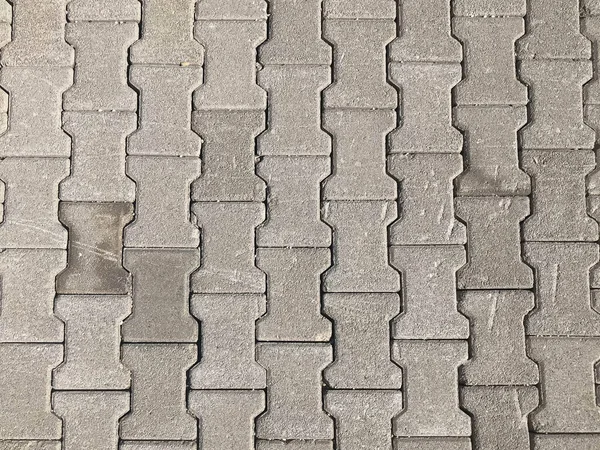 Seamless Tileable Texture Gray Paving Slabs — Stock Photo, Image