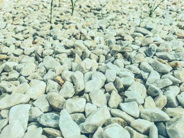 Textura Pedras Cor Branca Estão Uniformemente Fundo Natural Pedras Afiadas — Fotografia de Stock