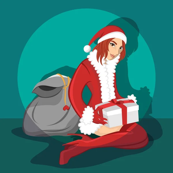 Sexy Mrs.Claus 4 — Stockvektor