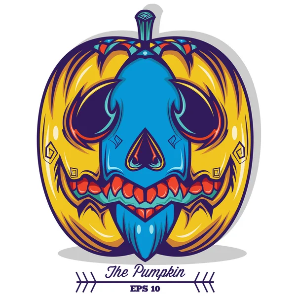 The Pumpkin Shirt Design — Stock Illustration The Pumpkin Shirt Design Stock Vector