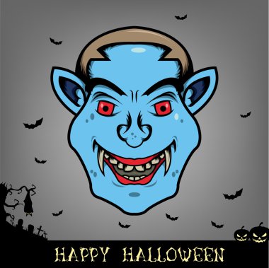 Cadılar Bayramı dracula kafa