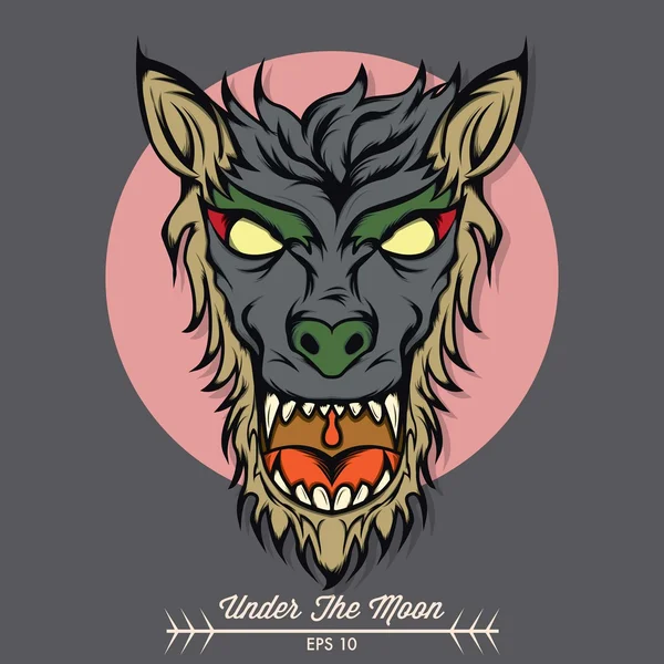 Werewolf — Stockový vektor