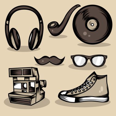 hipster malzeme toplama