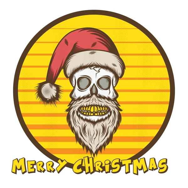 Calavera Santa — Vector de stock