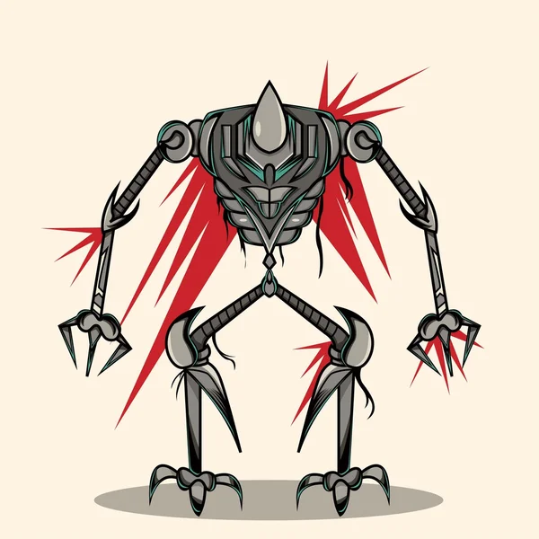 Eksoskleton Robot — Stockvector