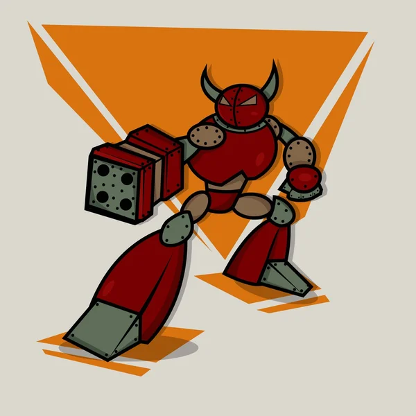 Buitenaardse robot — Stockvector