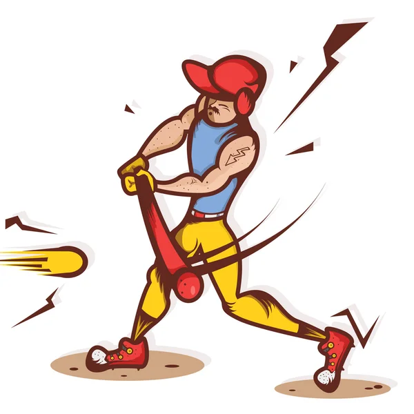 Hard Hitter Illustration