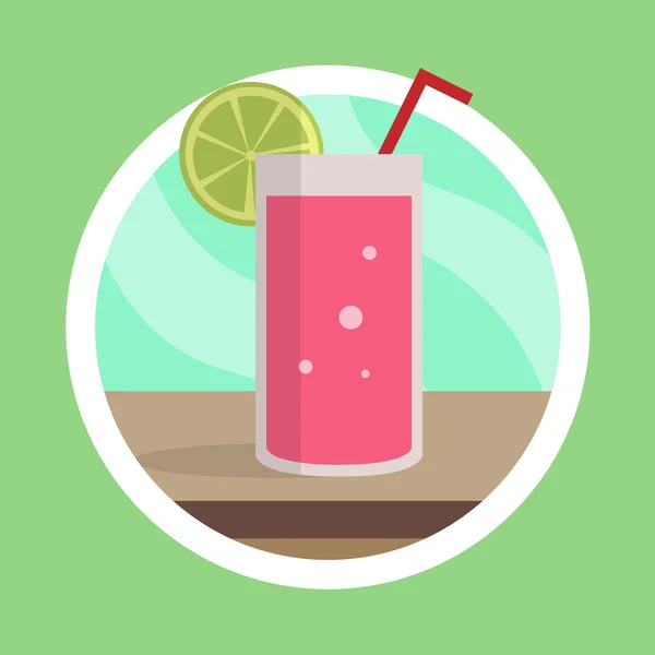 Fresh Juice Illustration — Stock Photo, Image