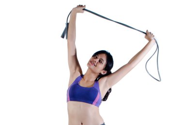 genç ve sağlıklı bir kadın