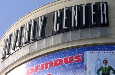 Beverly Merkezi işareti, beverly hills, Kaliforniya