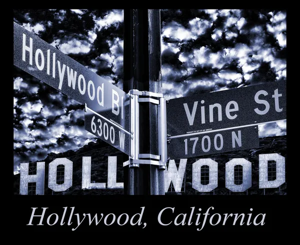 Hollywood and Vine — Stock Photo, Image