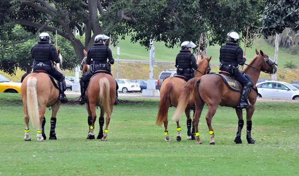 Paardensport politie — Stockfoto