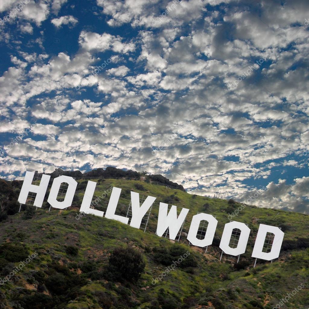 O famoso sinal de Hollywood — Fotografia de Stock Editorial