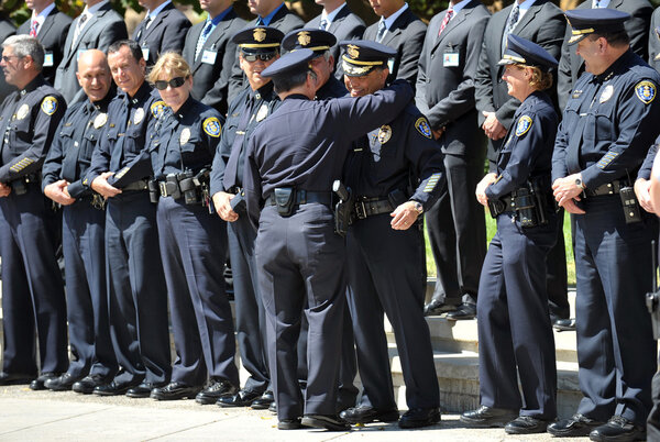 Retirement ceremony for assistant chief Robert Kanaski