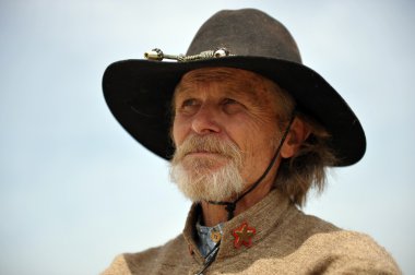 Amerikan İç Savaşı canlandırma.