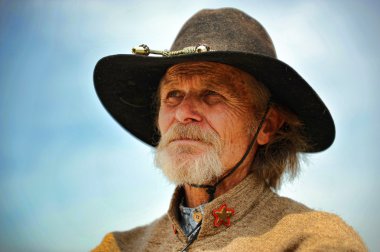 Amerikan İç Savaşı canlandırma.