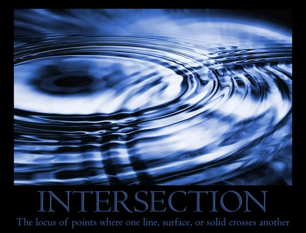 Intersection Poster — Stock Photo, Image