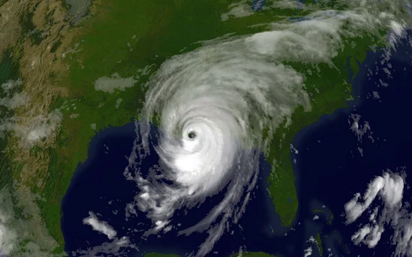 Orkaan katrina 2005 — Stockfoto