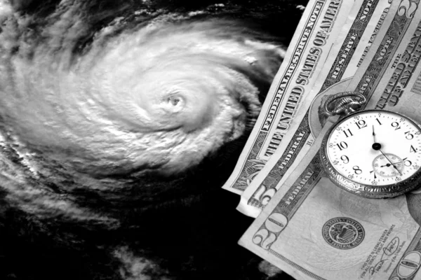 飓风的成本 — 图库照片