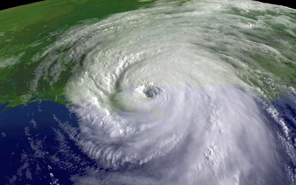 Katrina hurrikán 2005. Jogdíjmentes Stock Fotók