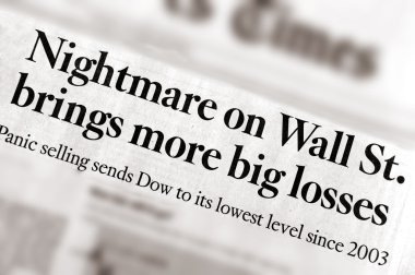Nightmare on Wall Street