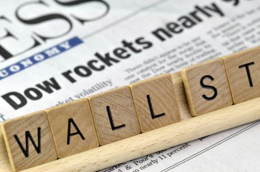 scrabble parçalar halinde Wall street dile