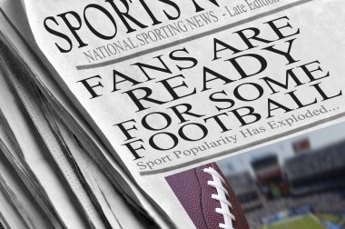 fanlar futbol için hazır