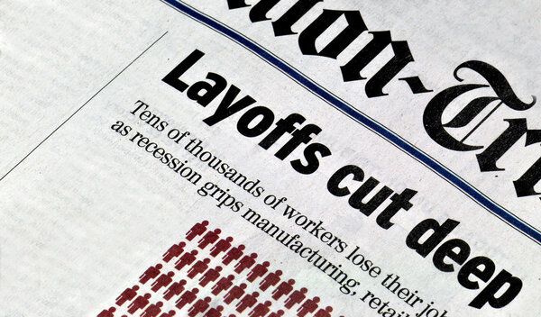 Layoffs cut deep