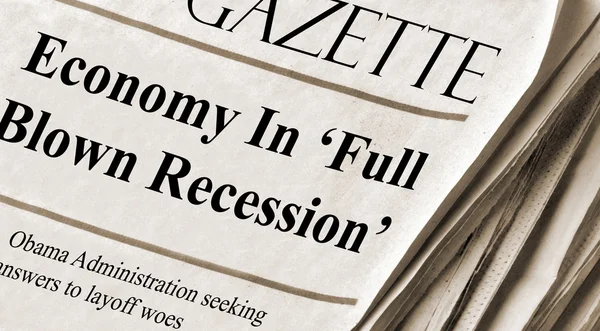 Πέφτει η οικονομία σε ύφεση — Φωτογραφία Αρχείου