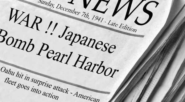 Japanese Bomb Pearl Harbor — Stock Photo, Image