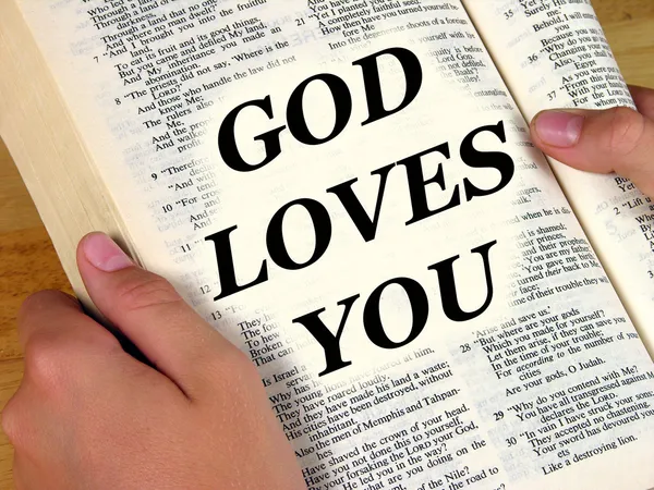 God Loves You — Stock Photo, Image