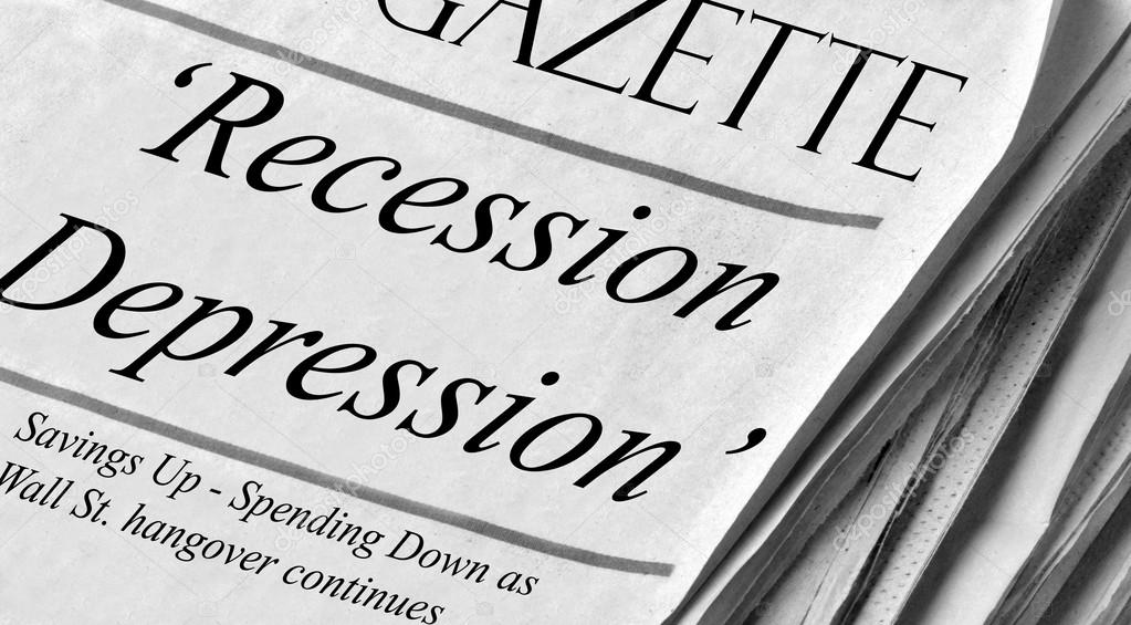 Не путайте депрессию с рецессией