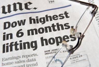 Dow 6 ay içinde en yüksek