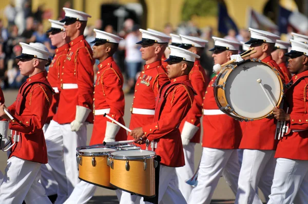 Miembros del Cuerpo de Marines de los Estados Unidos — Foto de Stock