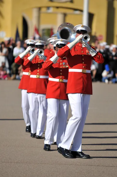 Miembros del Cuerpo de Marines de los Estados Unidos — Foto de Stock