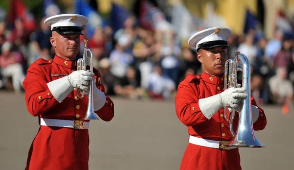 Membri del Corpo dei Marines degli Stati Uniti — Foto Stock