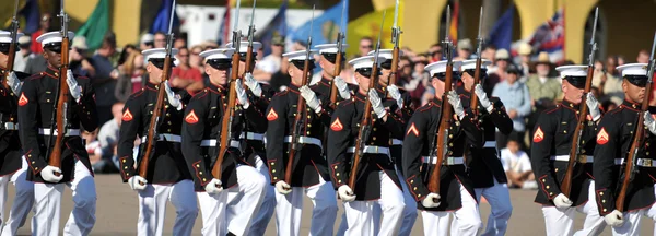 Silent Drill Team — Stock Photo, Image