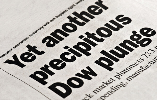 Еще одно резкое падение Dow
