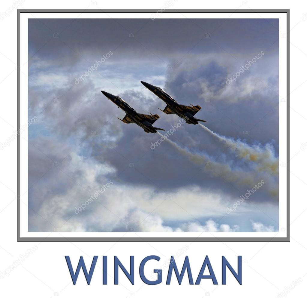 Wingman — Stock Photo © alancrosthwaite 14634861