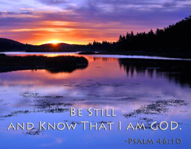 büyük ayı Gölü gündoğumu