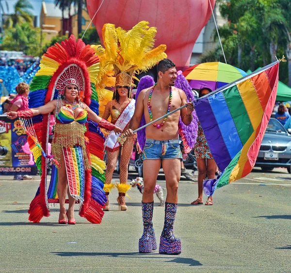 Parada do Orgulho Gay - San Diego, Califórnia 2011 — Fotografia de Stock