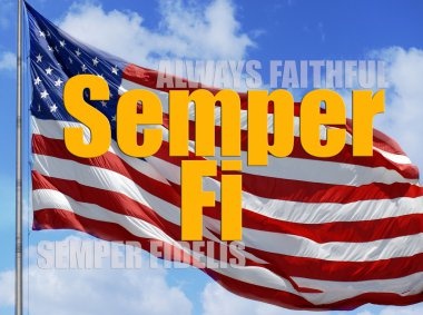 her zaman sadık - semper fi.